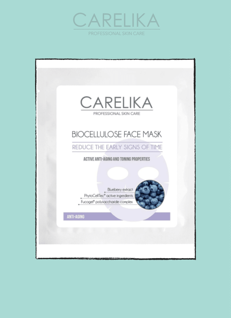 Carelika-Biocellulose Anti Age Face Mask 8 ml
