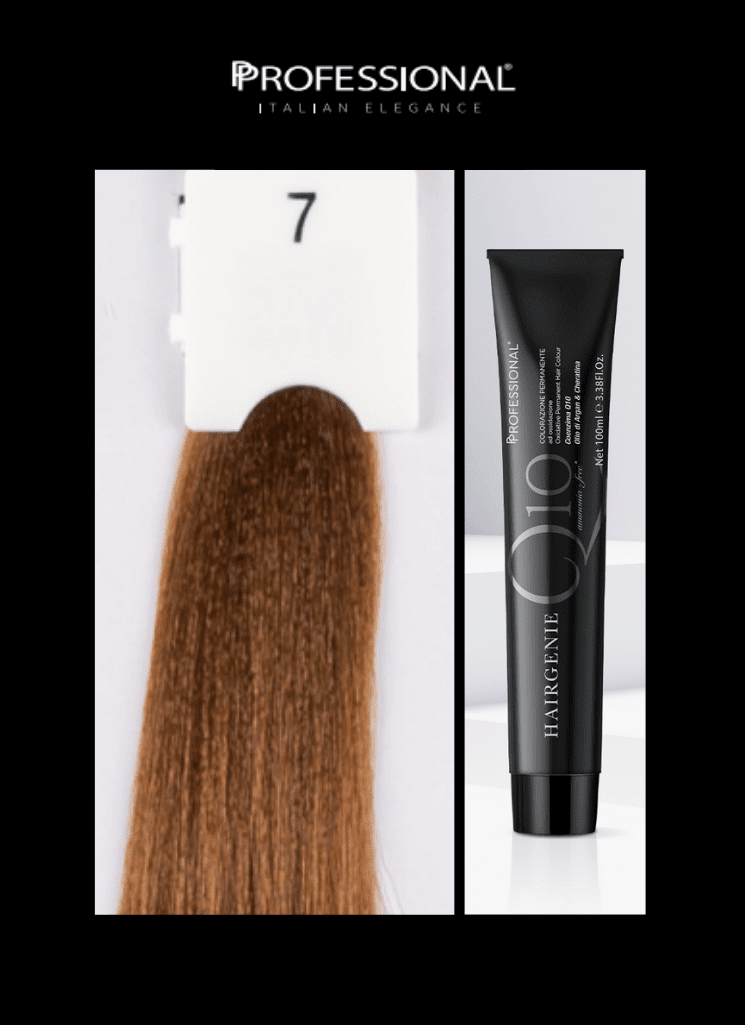 Professional Hairgenie Hair Color Ammonia Free 7 (Natural Colours) 100 Ml